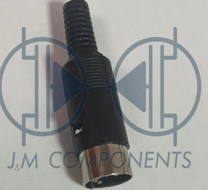 CONECTOR MACHO 5 PINES DIN P/A